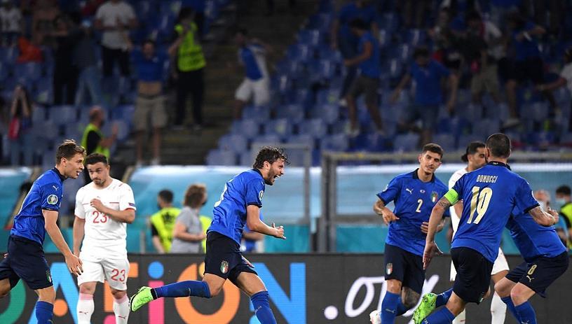 奥地利队大胜意大利晋级半决赛